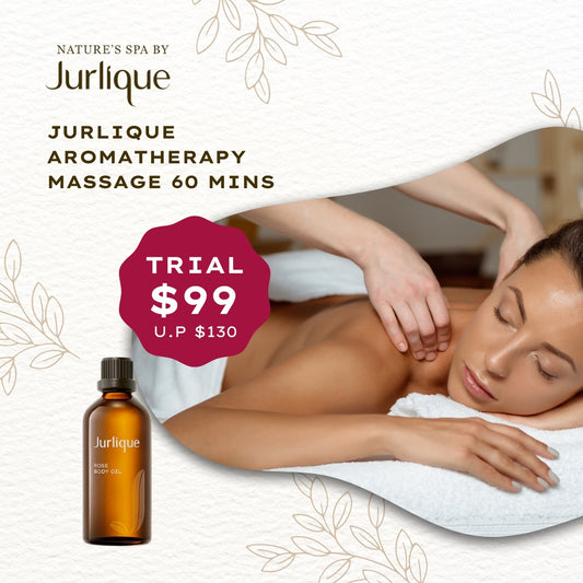 Jurlique Signature Aromatherapy Massage - 60 Minutes Trial | $99 (U.P. $130)